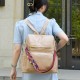 Faux Leather Laptop Backpack Women's Faux Leather Laptop Backpack Women's