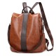 Leather Travel Backpack Anti Theft Leather Travel Backpack Anti Theft