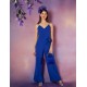 Button Front Strappy Jumpsuit Button Front Strappy Jumpsuit