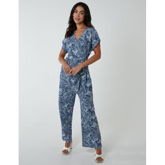 Wrap Front Jumpsuit Wrap Front Jumpsuit