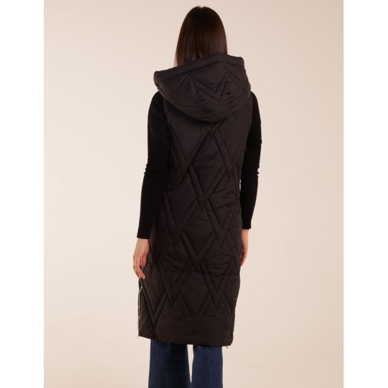 Diamond Detail Padded Gilet Diamond Detail Padded Gilet